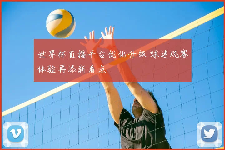 世界杯直播平台优化升级 球迷观赛体验再添新看点